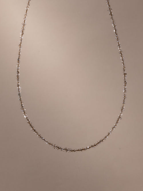 Black Herkimer Diamond Micro Choker
