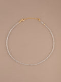 Aquamarine Birthstone Microchoker – Pisces