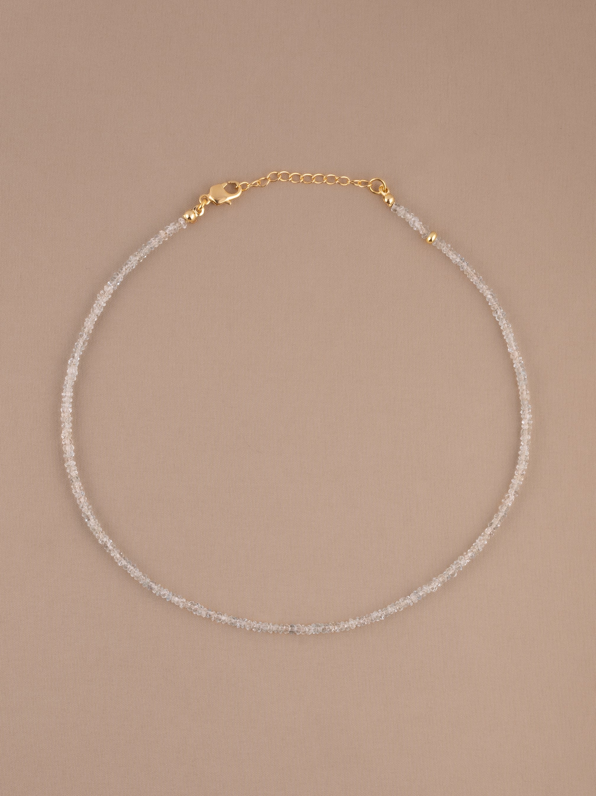 Aquamarine Birthstone Microchoker – Pisces