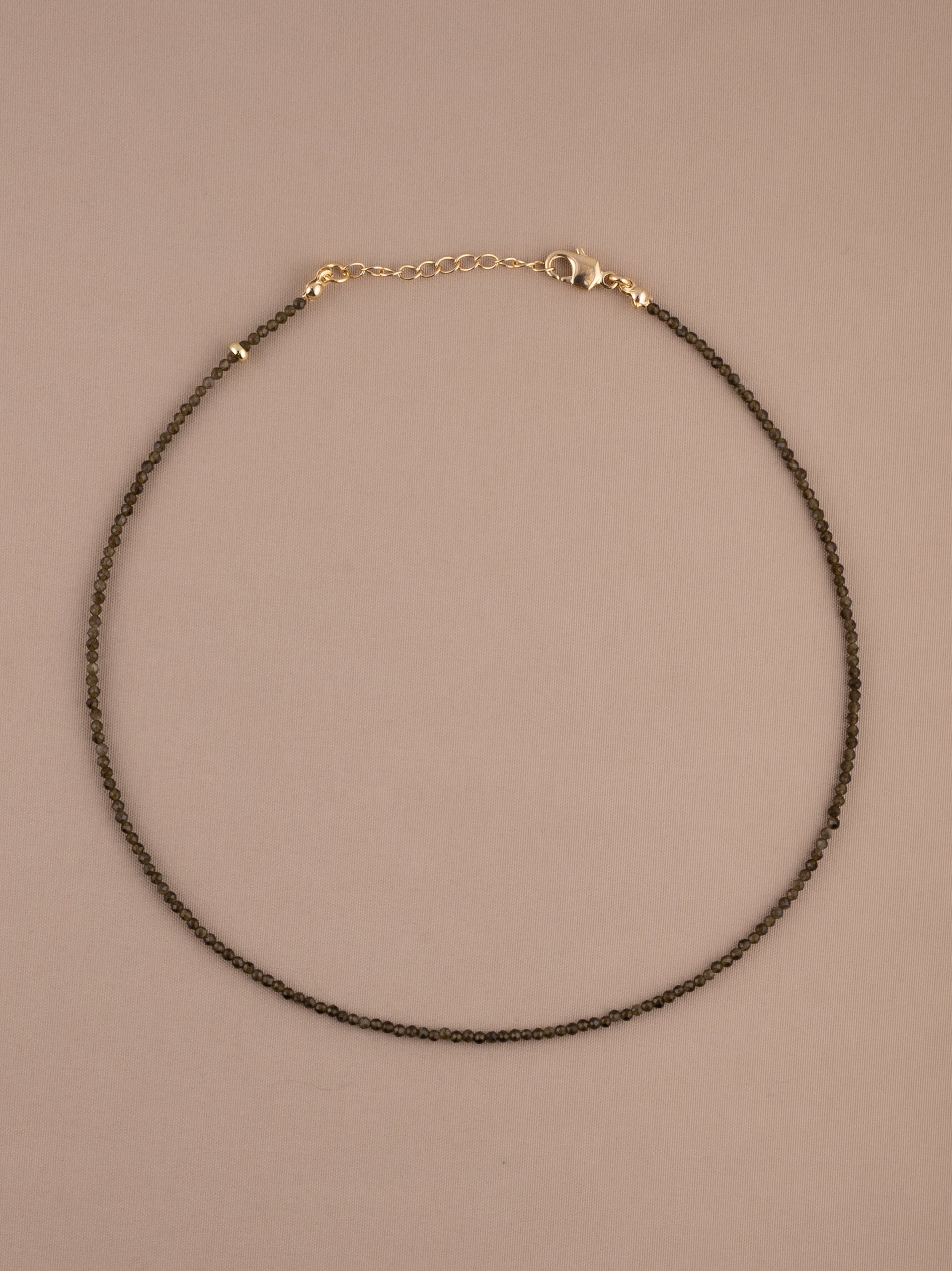 Golden Obsidian Microchoker