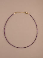 Ruby Birthstone Microchoker – Cancer