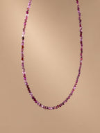 Ruby Birthstone Microchoker – Cancer