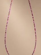 Ruby Birthstone Microchoker – Cancer