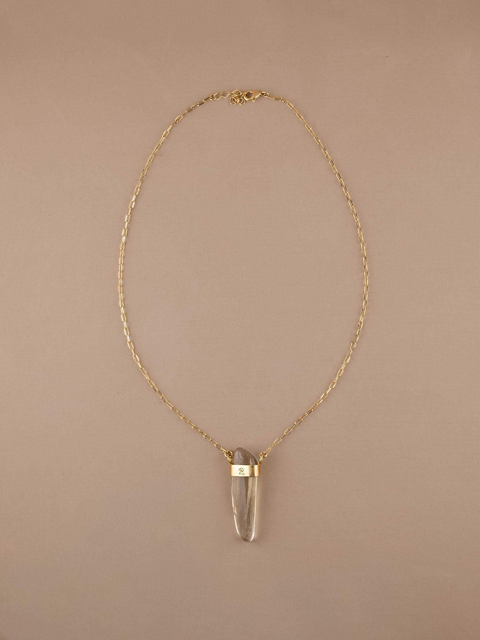 Citrine Pendant Necklace