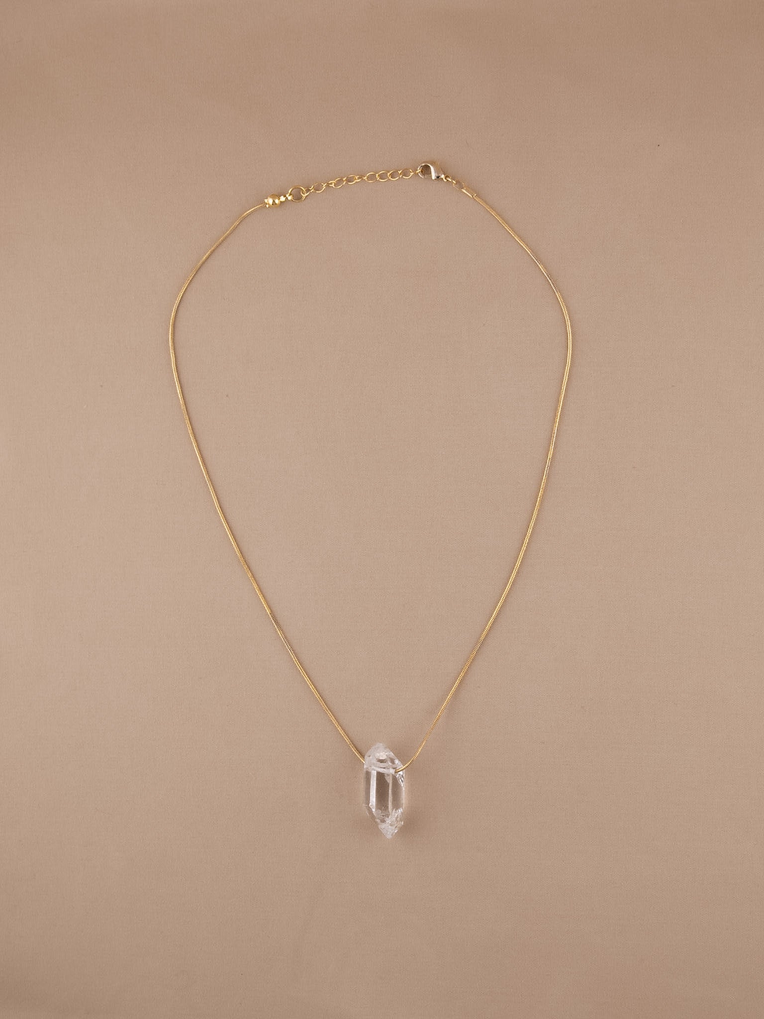 Herkimer Diamond in Chain