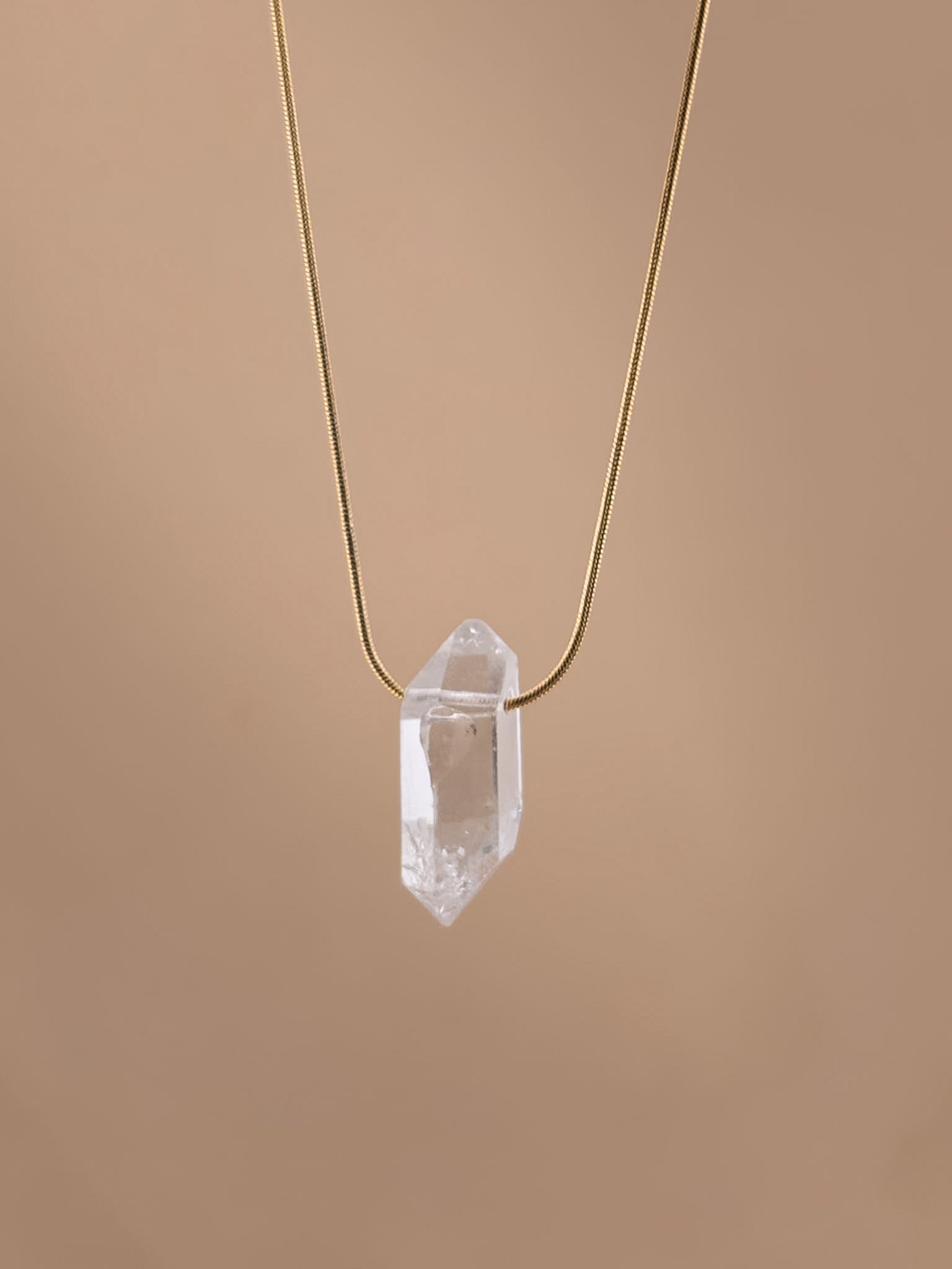 Herkimer Diamond in Chain