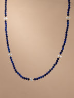 Lapis Lazuli + Aquamarine Choker