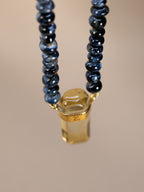 Pietersite + Citrine Necklace