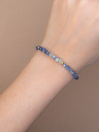 Faceted Blue Kyanite Bracelet