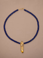 Lapis Lazuli + Citrine Necklace