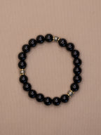 Black Tourmaline + Pyrite Bracelet