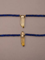 Lapis Lazuli + Citrine Necklace