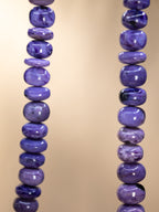Charoite + Raw Lepidolite Necklace