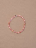 Faceted Rhodochrosite Bracelet